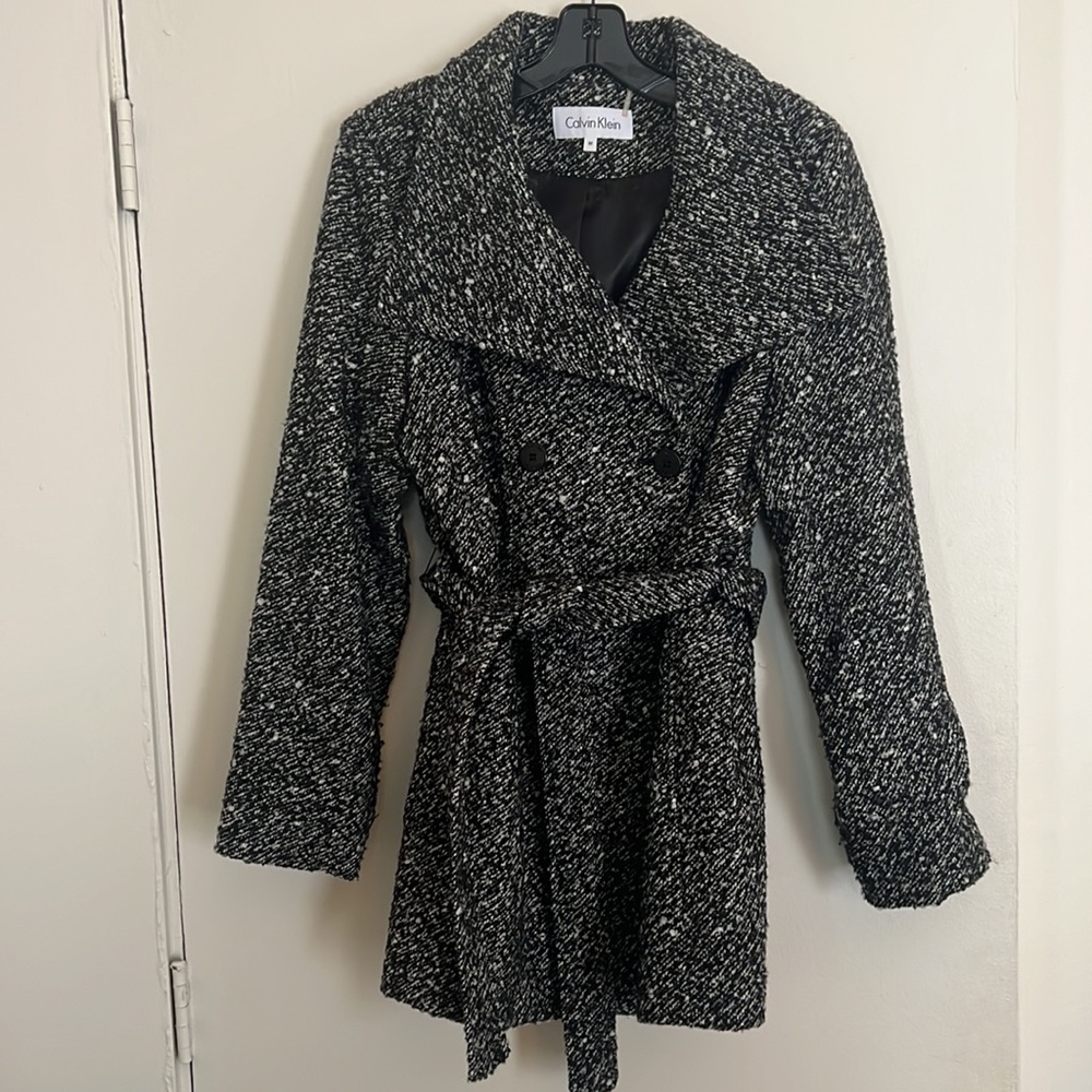 Calvin Klein Wool Blend Coat
